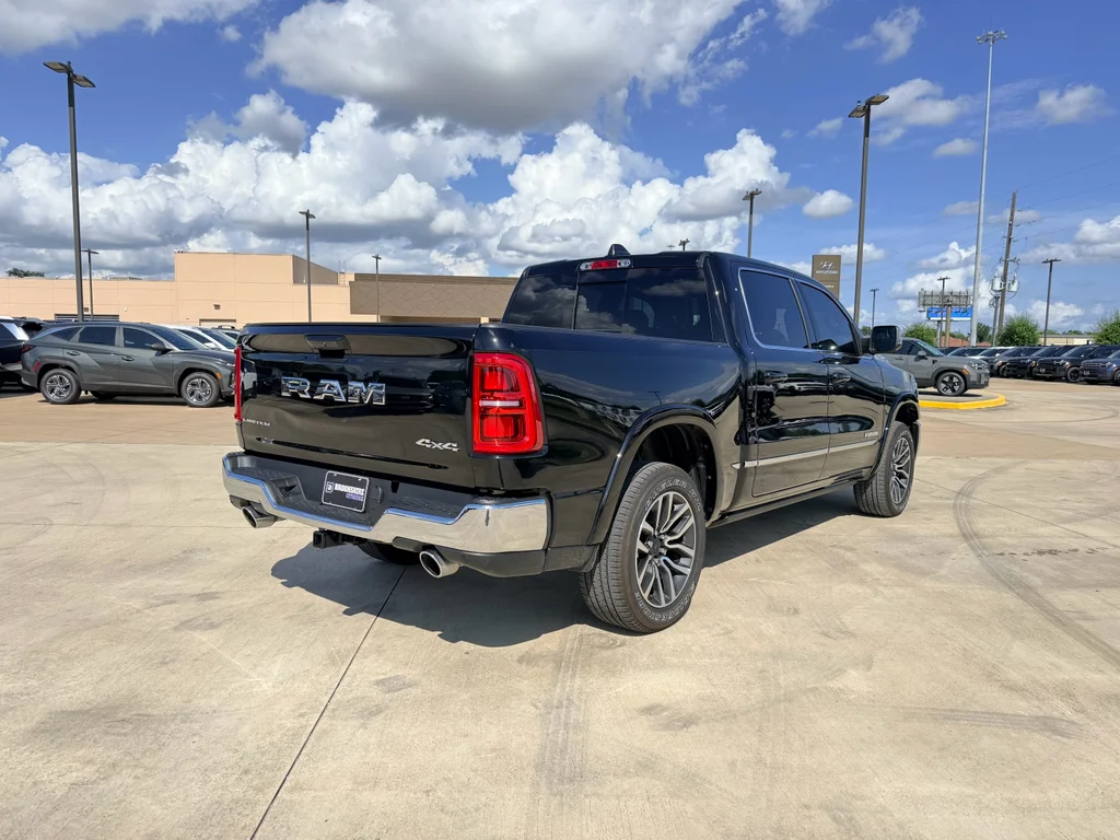 Used 2026 Diamond Black Crystal Pearlcoat Ram Limited image 6