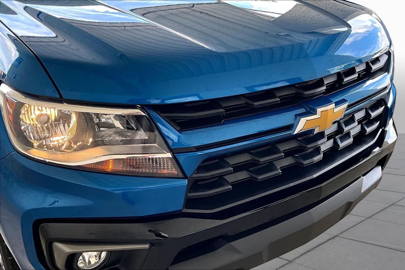 Certified Used 2022 Bright Blue Metallic Chevrolet 2WD LT image 29