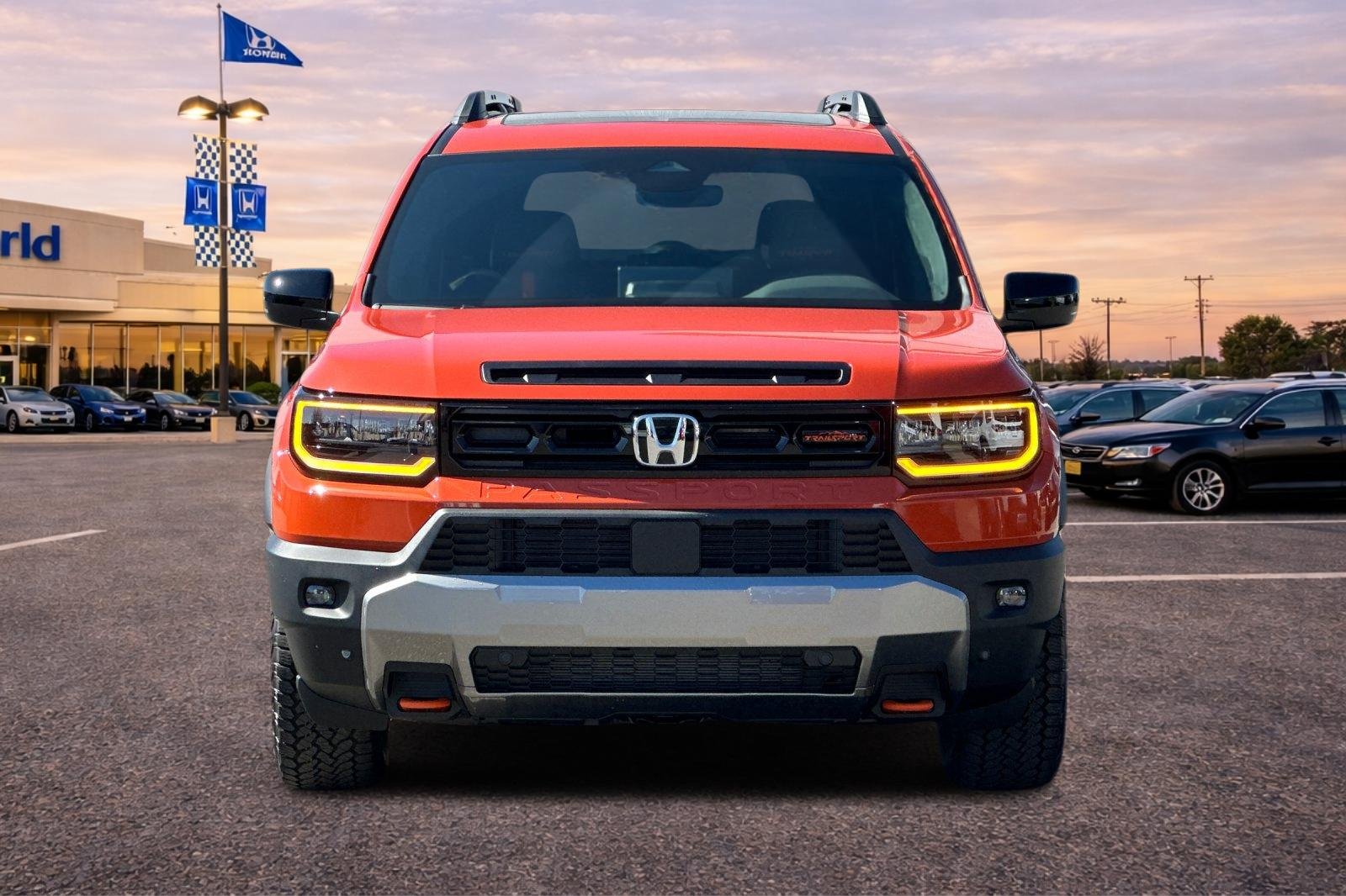 New 2026 Sunset Orange Honda TrailSport image 9