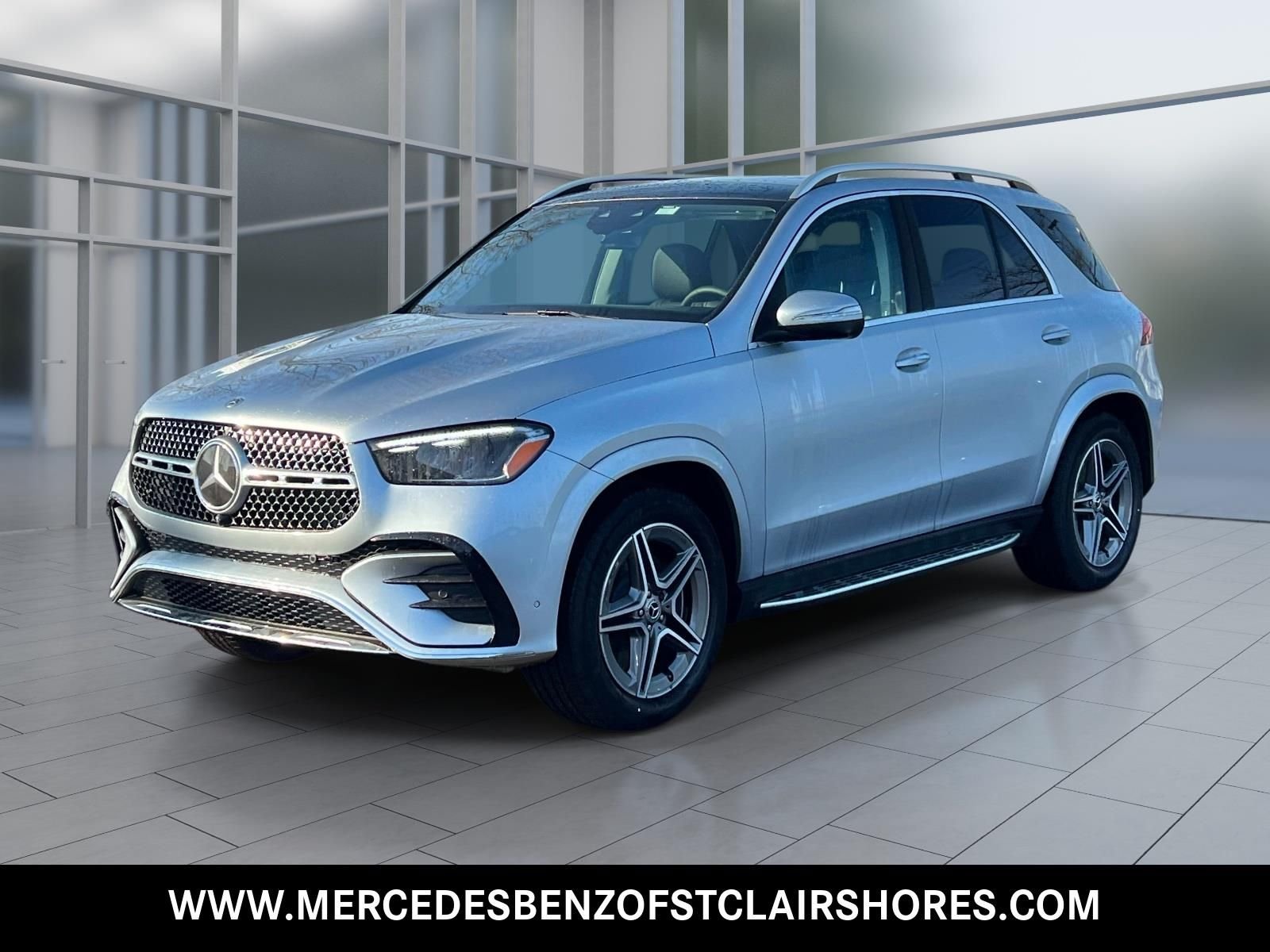 New 2026 Cirrus Silver Metallic Mercedes-Benz GLE 450 image 1
