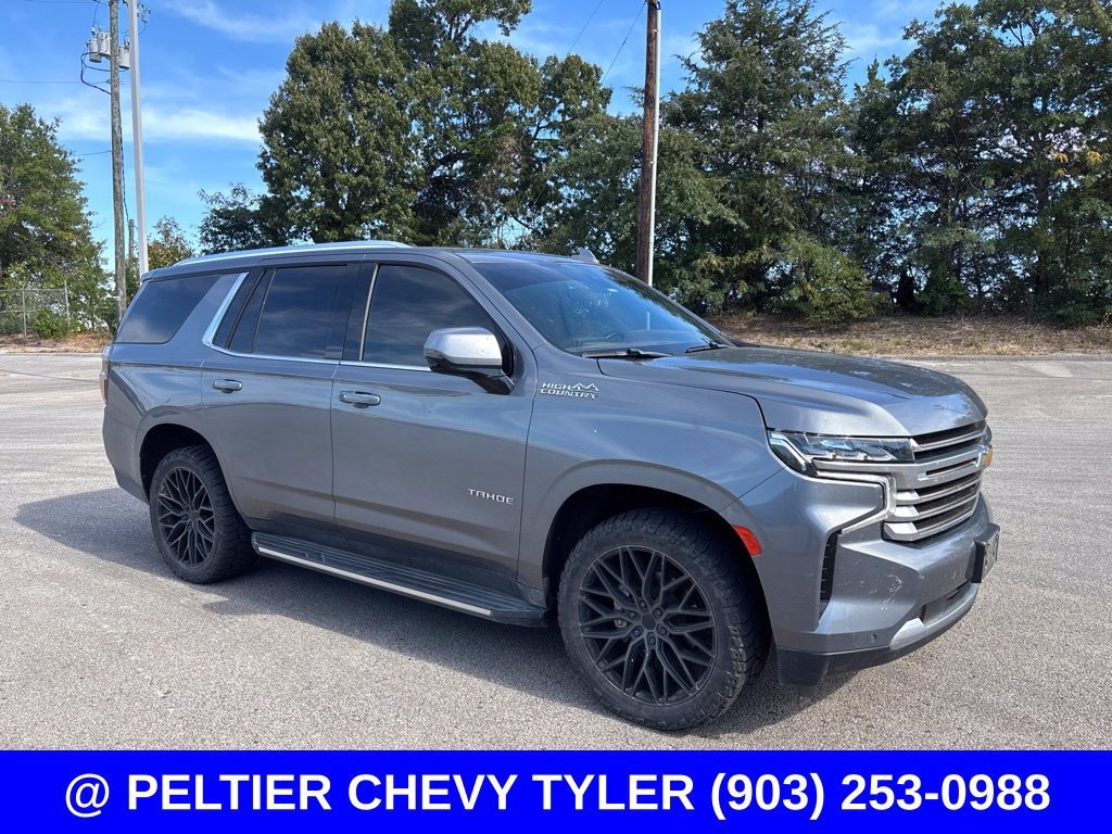 Used 2022 Satin Steel Metallic Chevrolet High Country image 1