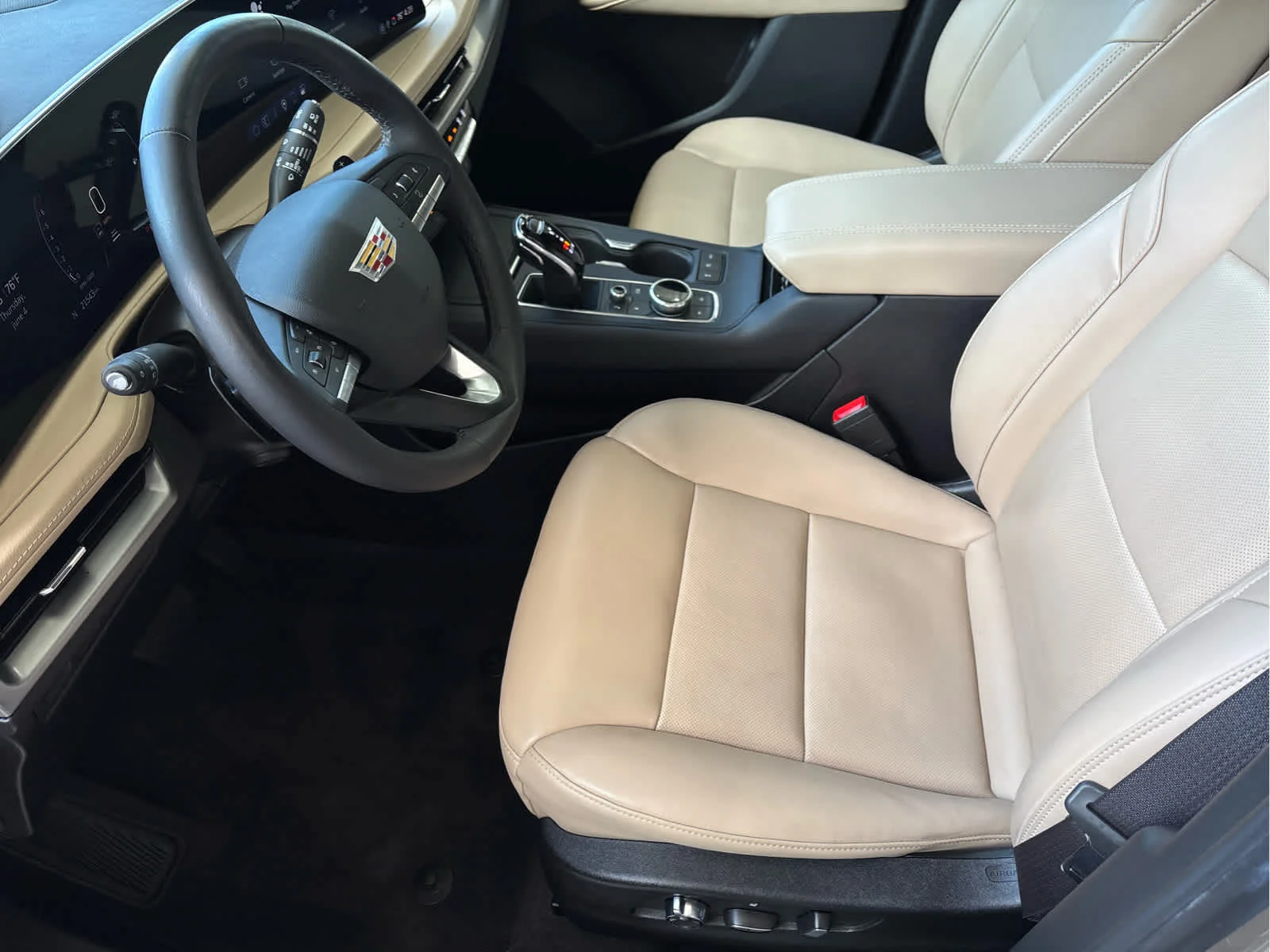 Used 2024 Latte Metallic Cadillac Premium Luxury image 11