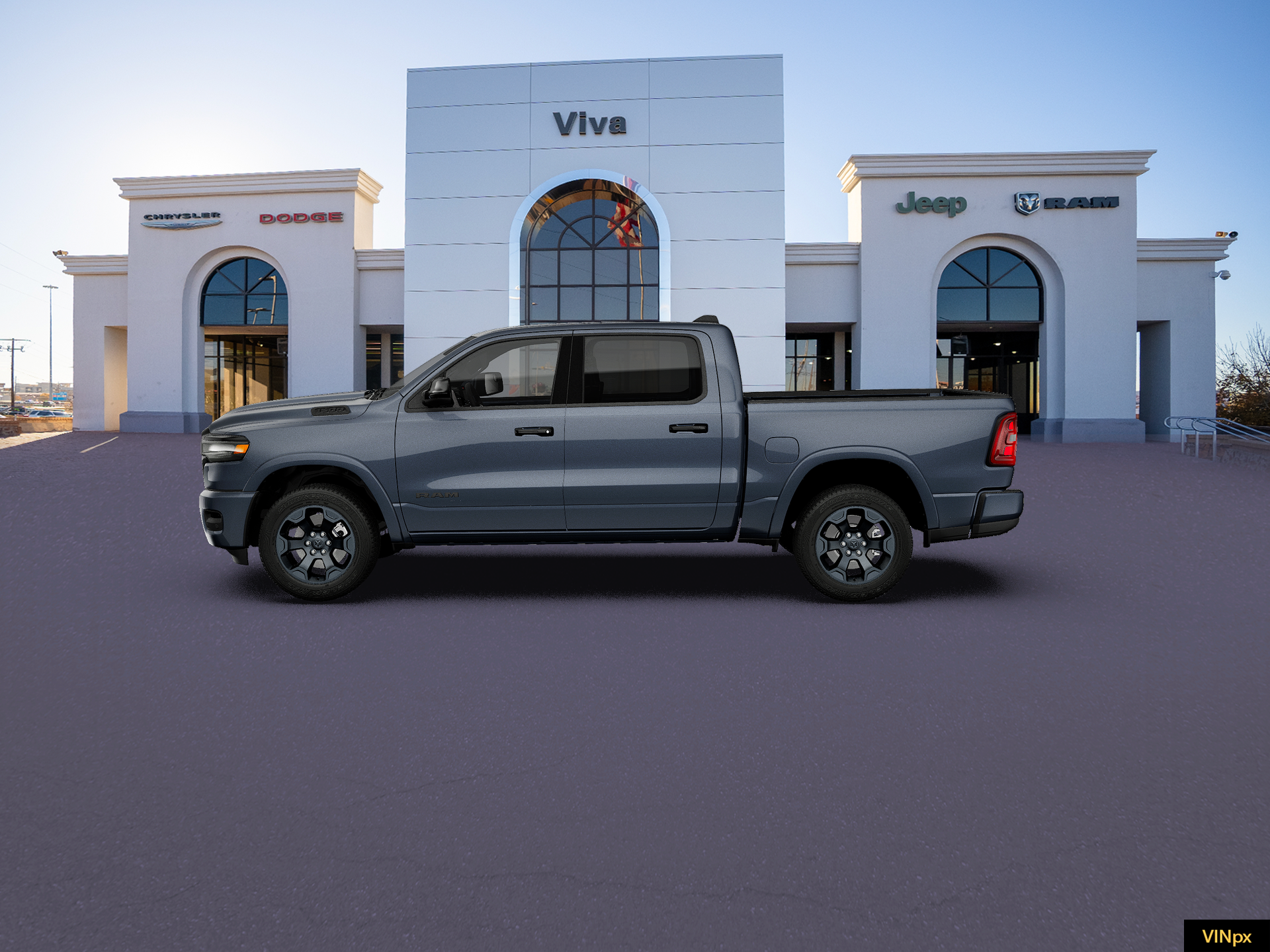 New 2027 Forged Blue Metallic RAM BIG HORN image 1