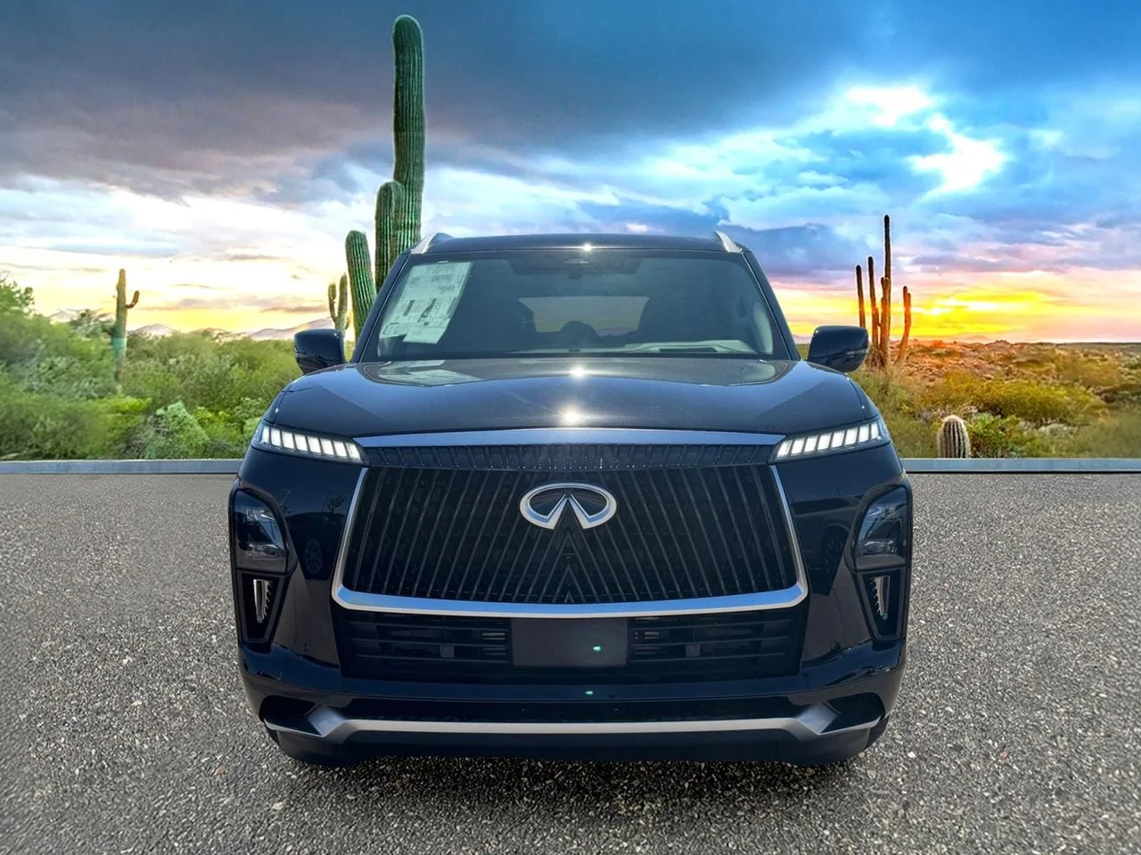 New 2027 BLACK OBSIDIAN INFINITI Luxe 4WD image 9