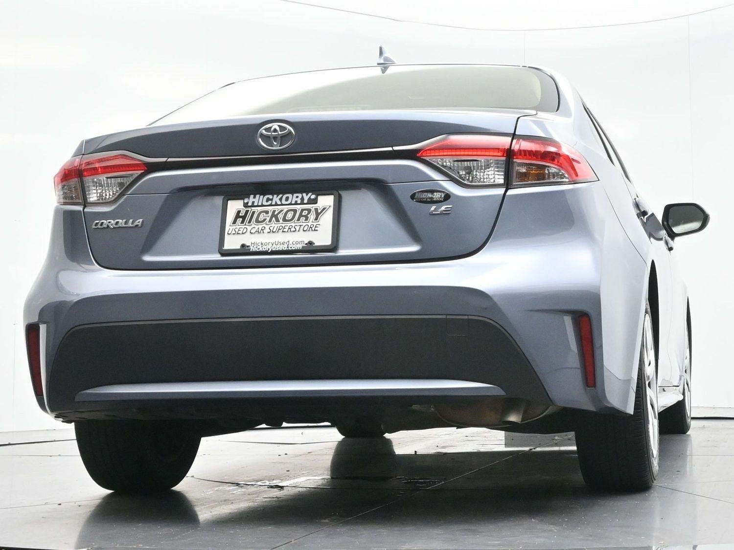 Used 2022 Celestite Gray Metallic Toyota LE image 44