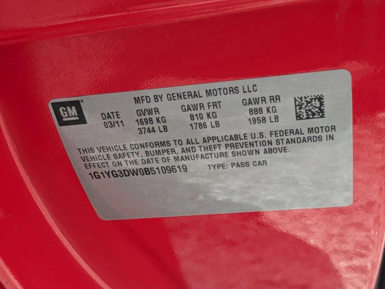 Used 2011 Torch Red Chevrolet w/3LT image 15
