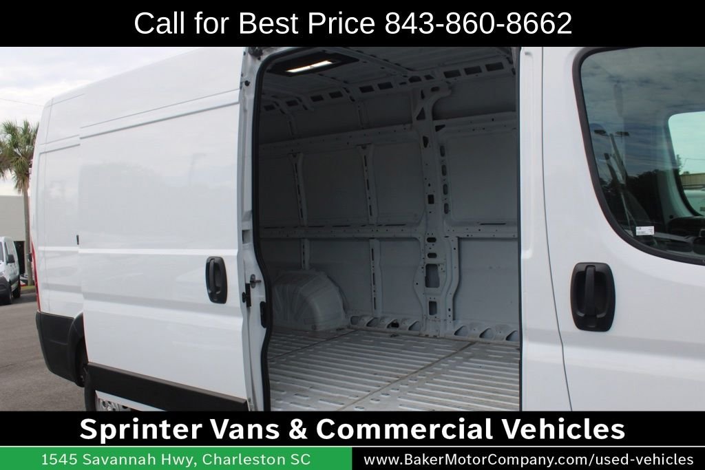Used 2025 Bright White Clearcoat Ram High Roof image 30