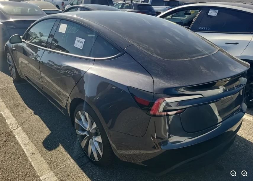 Used 2024 Black Tesla Base image 2