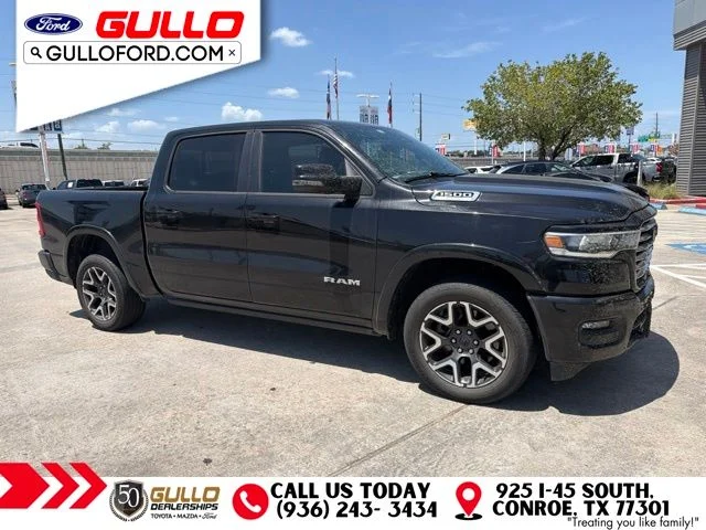 Used 2025 Diamond Black Ram Laramie image 2