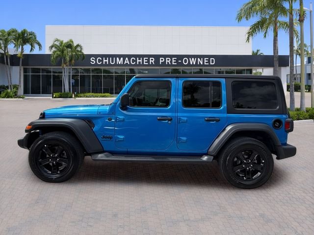 Used 2023 Blue Jeep Sport image 4