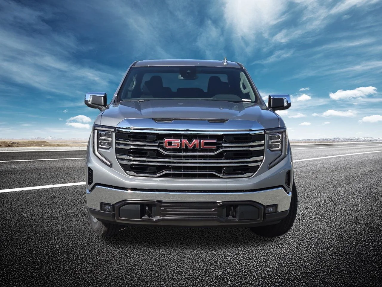 New 2026 Sterling Metallic GMC SLT image 13
