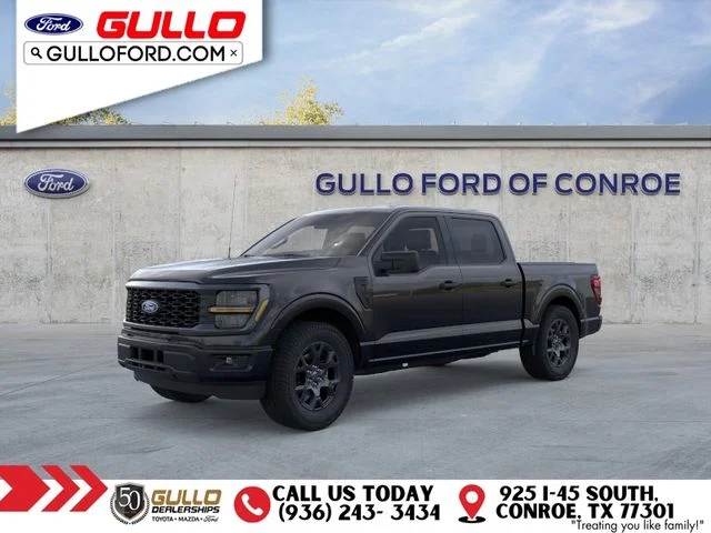 New 2026 Agate Black Metallic Ford STX image 1