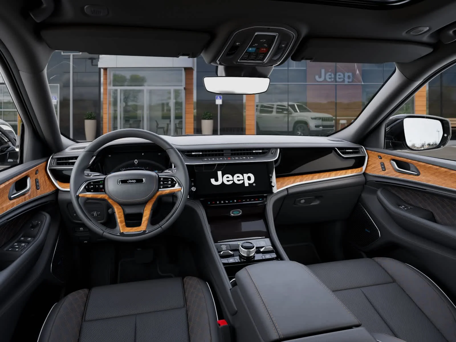 New 2026 Bright White Clearcoat Jeep Summit image 14