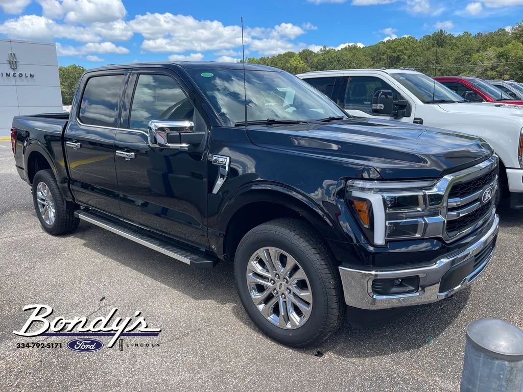 New 2026 Agate Black Metallic Ford Lariat® image 1