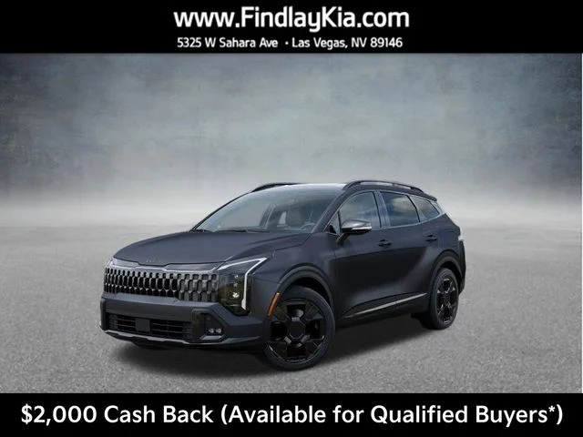 New 2026 Black Kia X-Line image 1