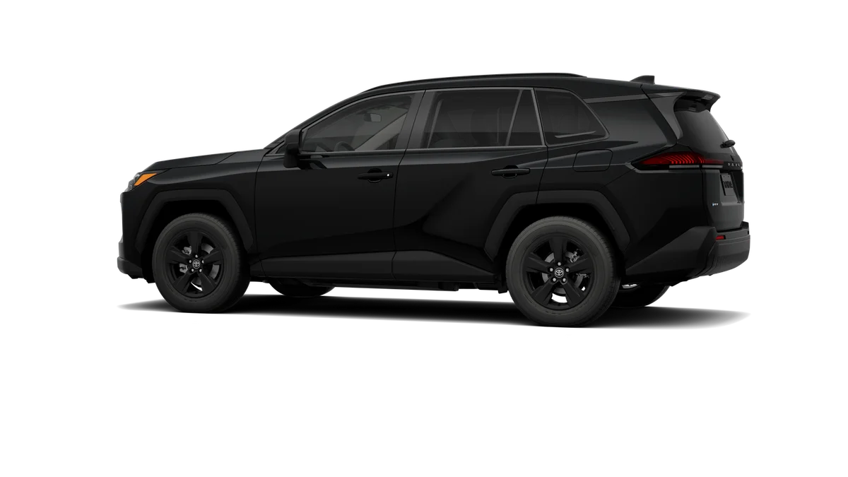 New 2026 Midnight Black Metallic Toyota LE image 5