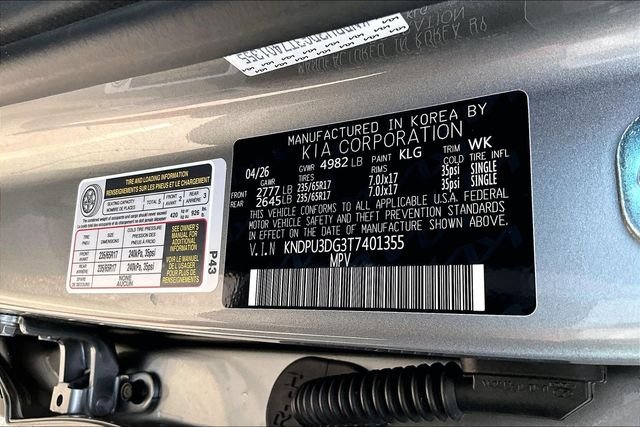 New 2026 Steel Gray Kia LX image 14