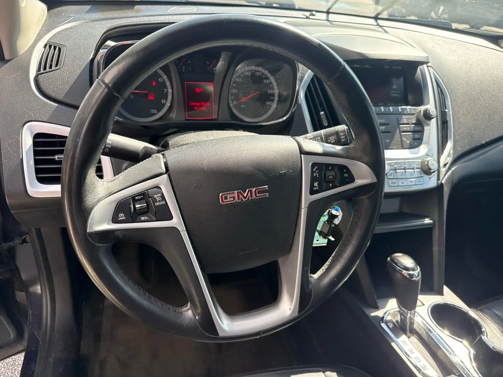 Used 2017 Dark Sapphire Blue Metallic GMC SLT image 8