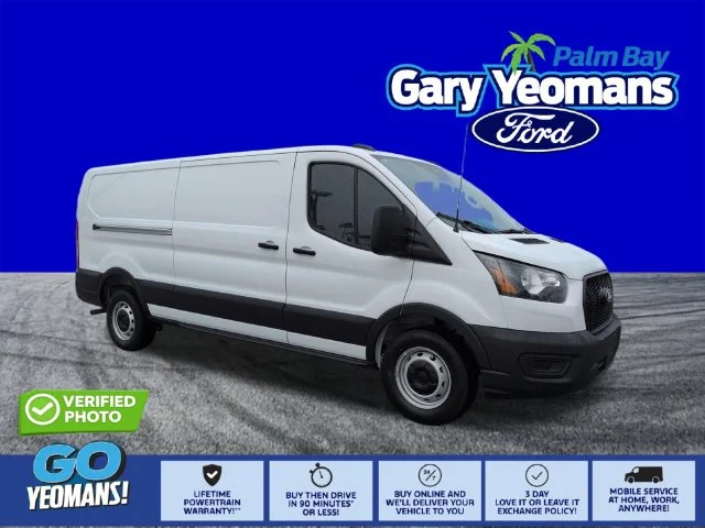 New 2027 Oxford White Ford Cargo Van image 1