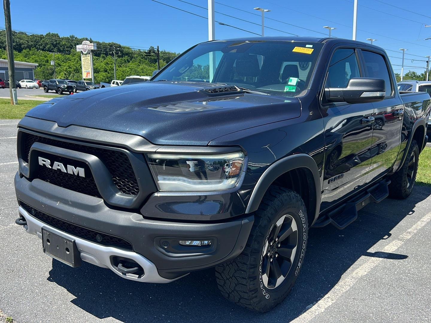 Used 2021 Maximum Steel Metallic Clearcoat Ram Rebel image 1