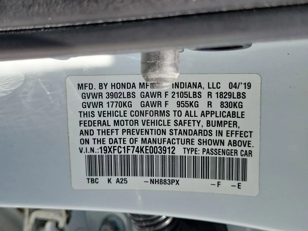Used 2019 White Honda EX-L image 24