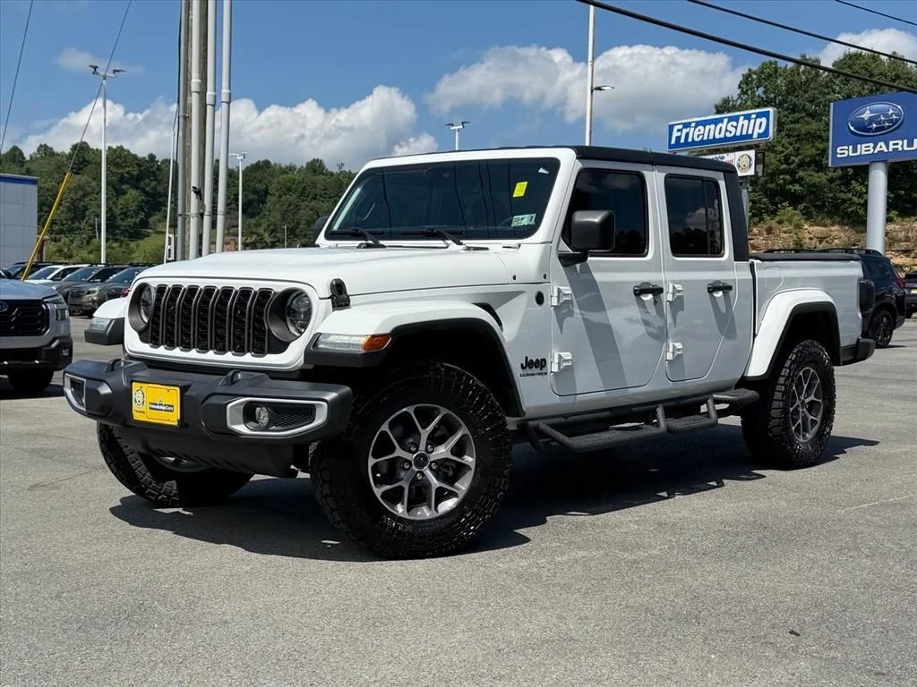 Used 2024 White Jeep Sport S image 2