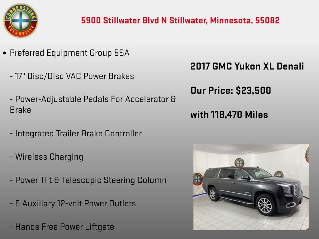 Used 2017 IRIDIUM METALLIC GMC Denali image 10