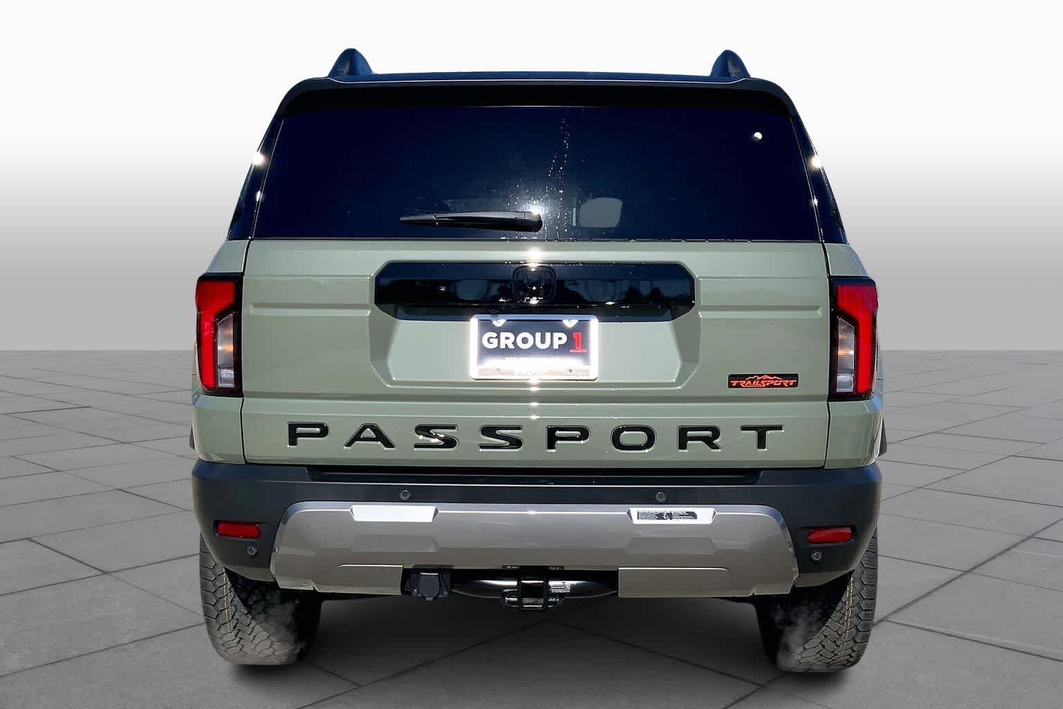 New 2026 Ash Green Metallic Honda TrailSport Blackout Elite image 4