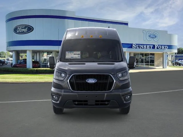 New 2026 Agate Black Metallic Ford Passenger Van XLT image 6