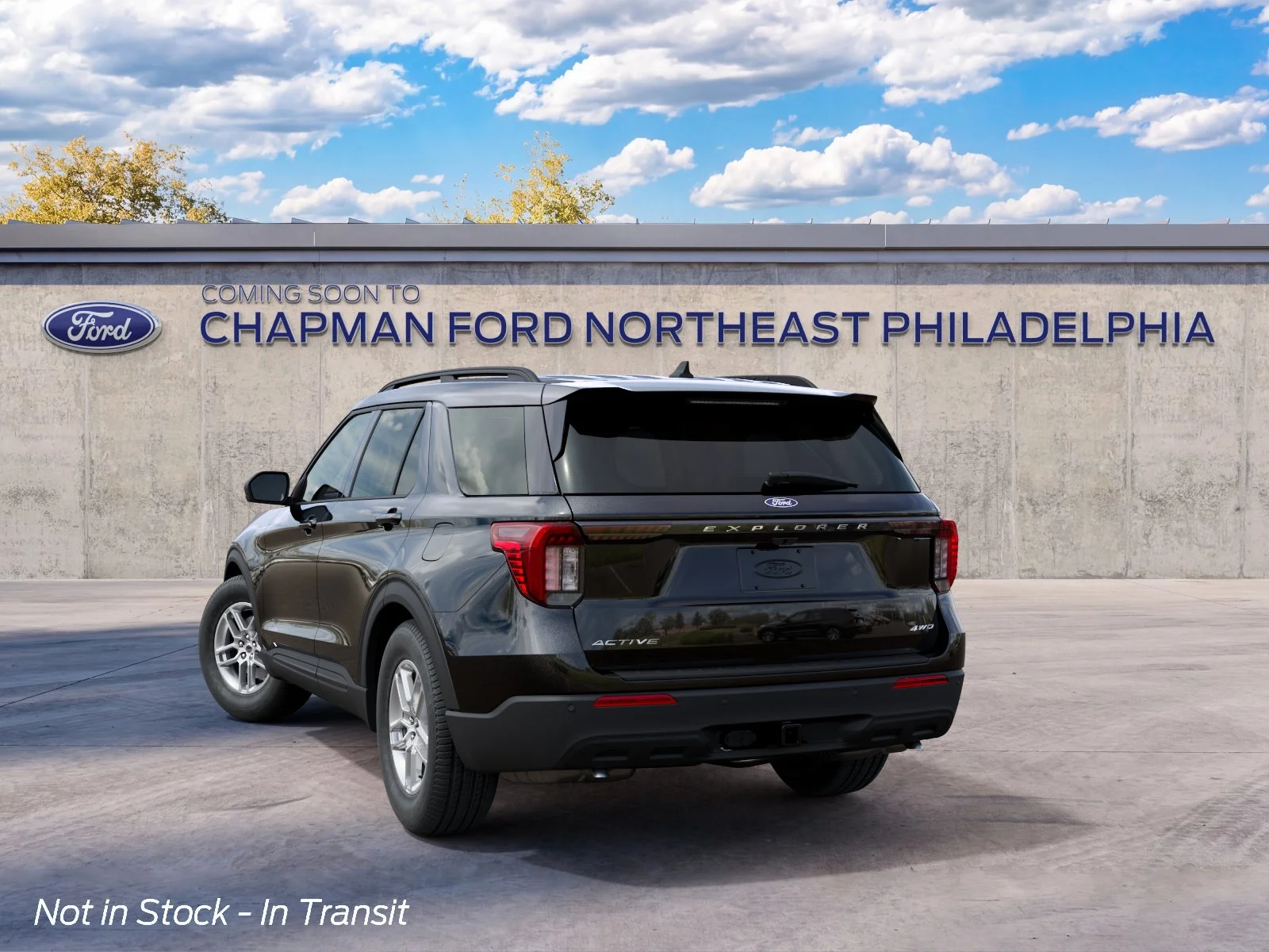 New 2027 Agate Black Metallic Ford Active image 3