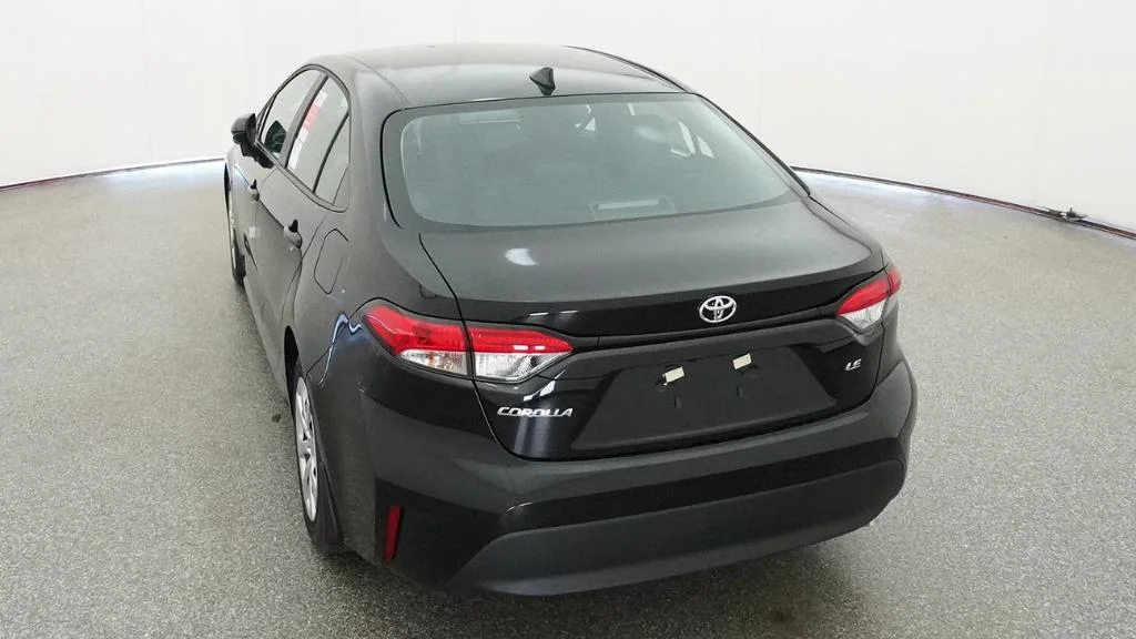 New 2026 Midnight Black Metallic Toyota LE image 7