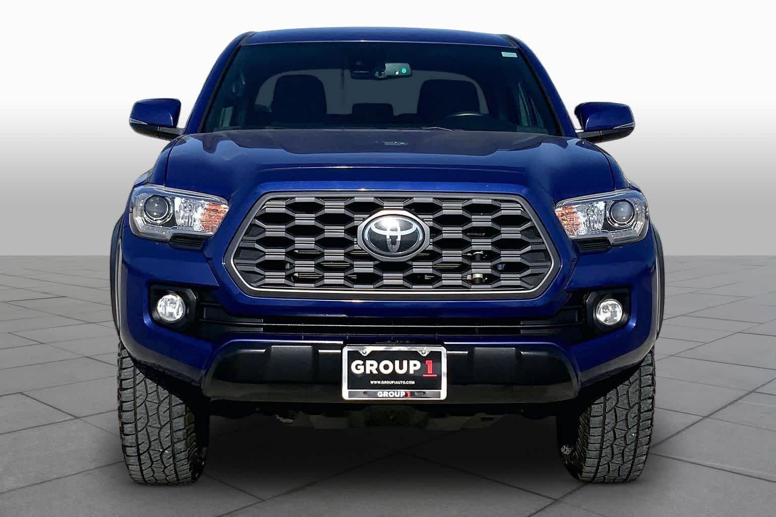 Used 2022 Blue Crush Metallic Toyota TRD Off Road image 4