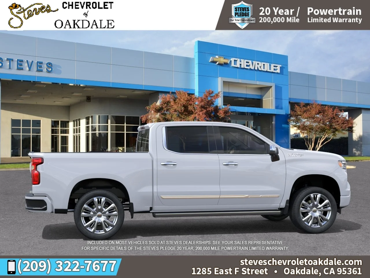 New 2026 Polar White Tricoat Chevrolet High Country image 5