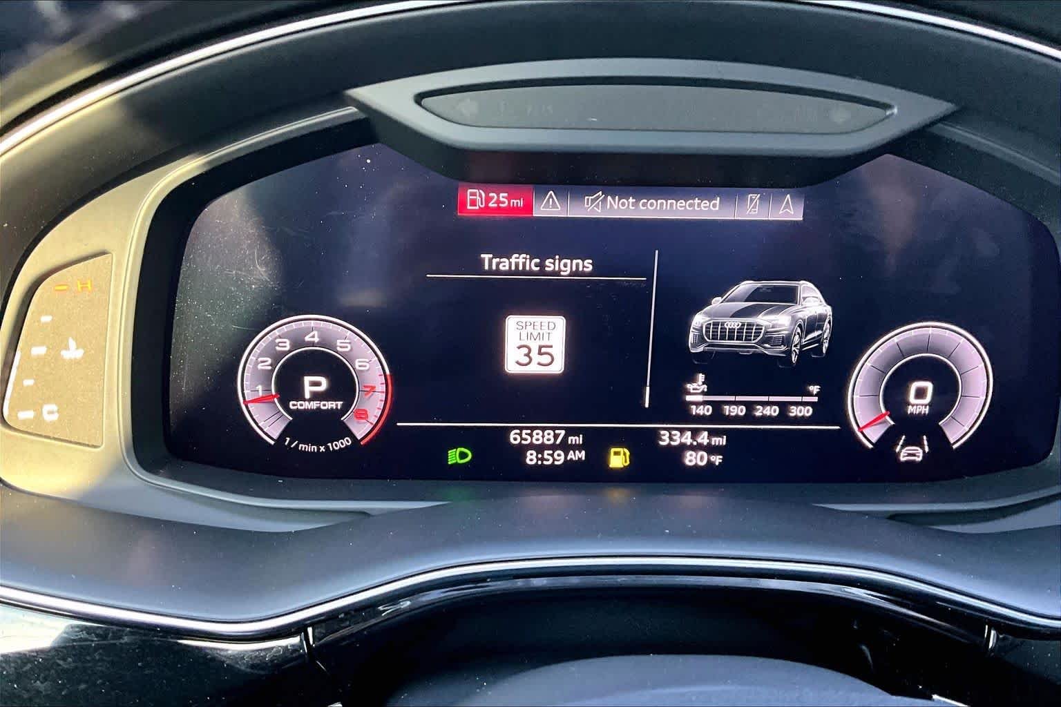 Used 2019 Daytona Gray Pearl Effect Audi Prestige image 22