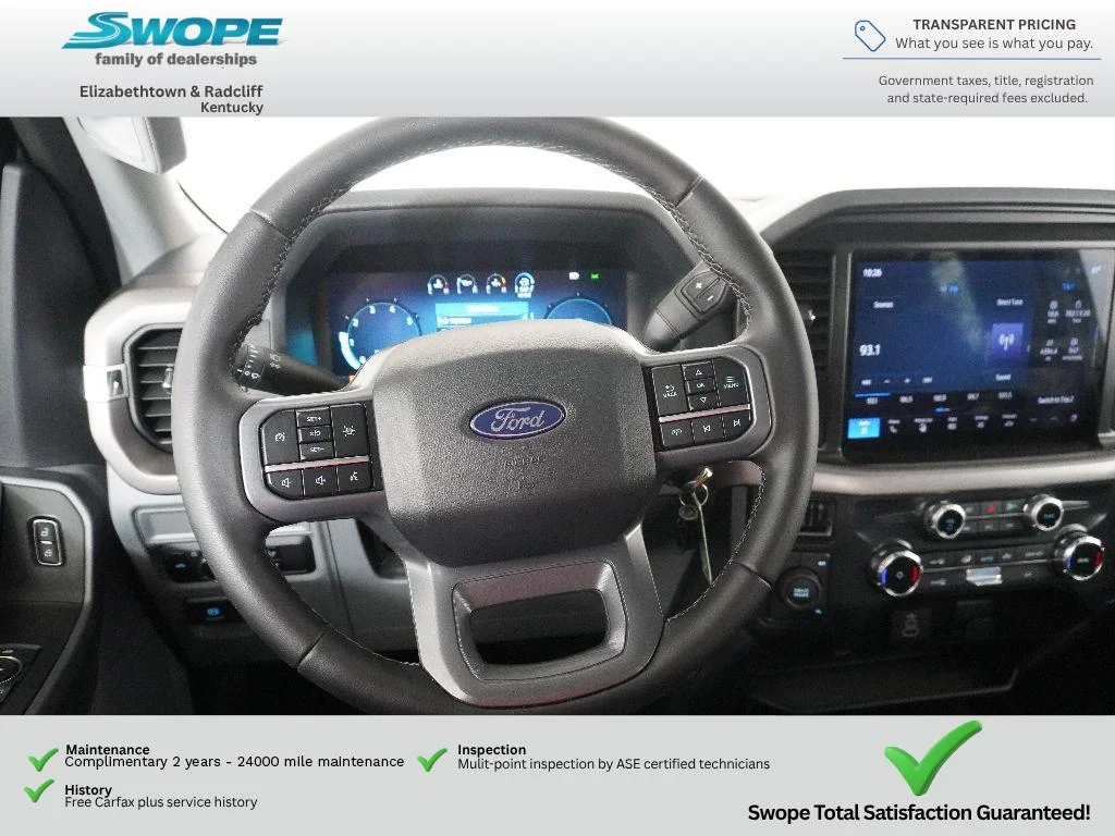 Used 2025 Oxford White Ford XLT image 16