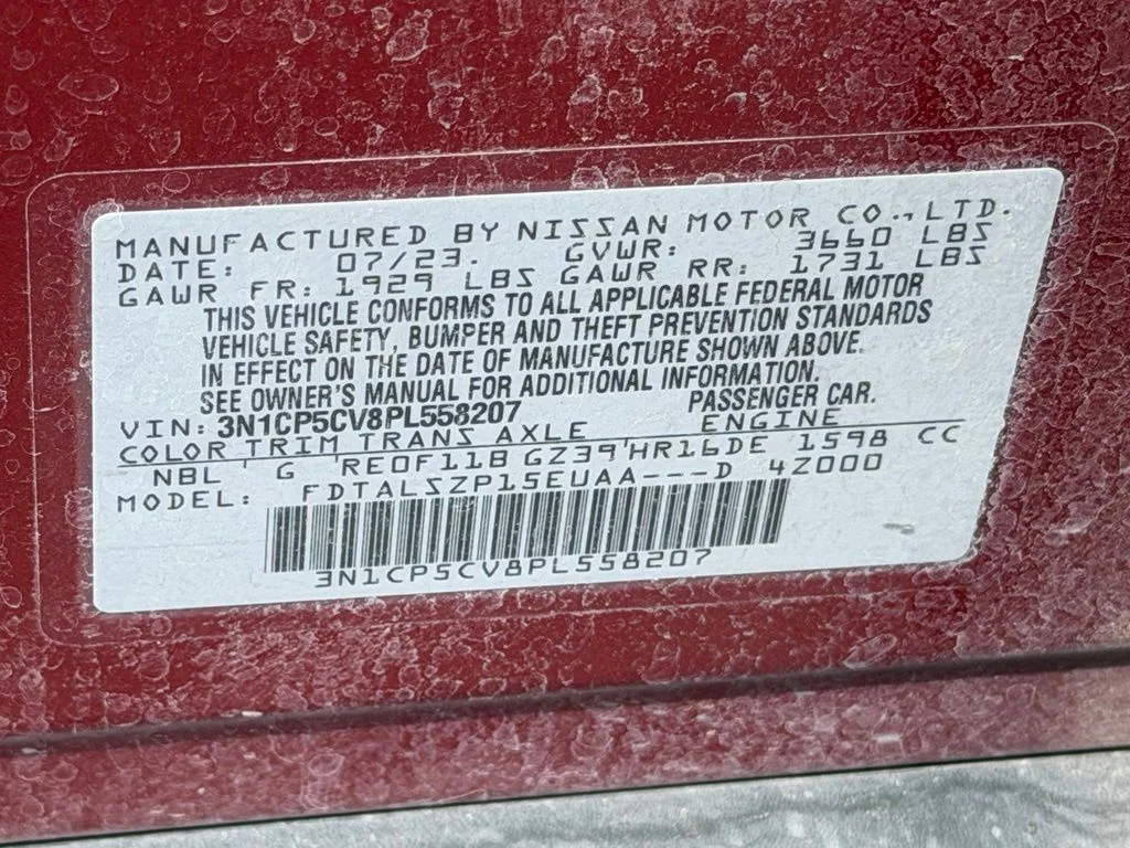 Used 2023 Red Nissan SV image 22