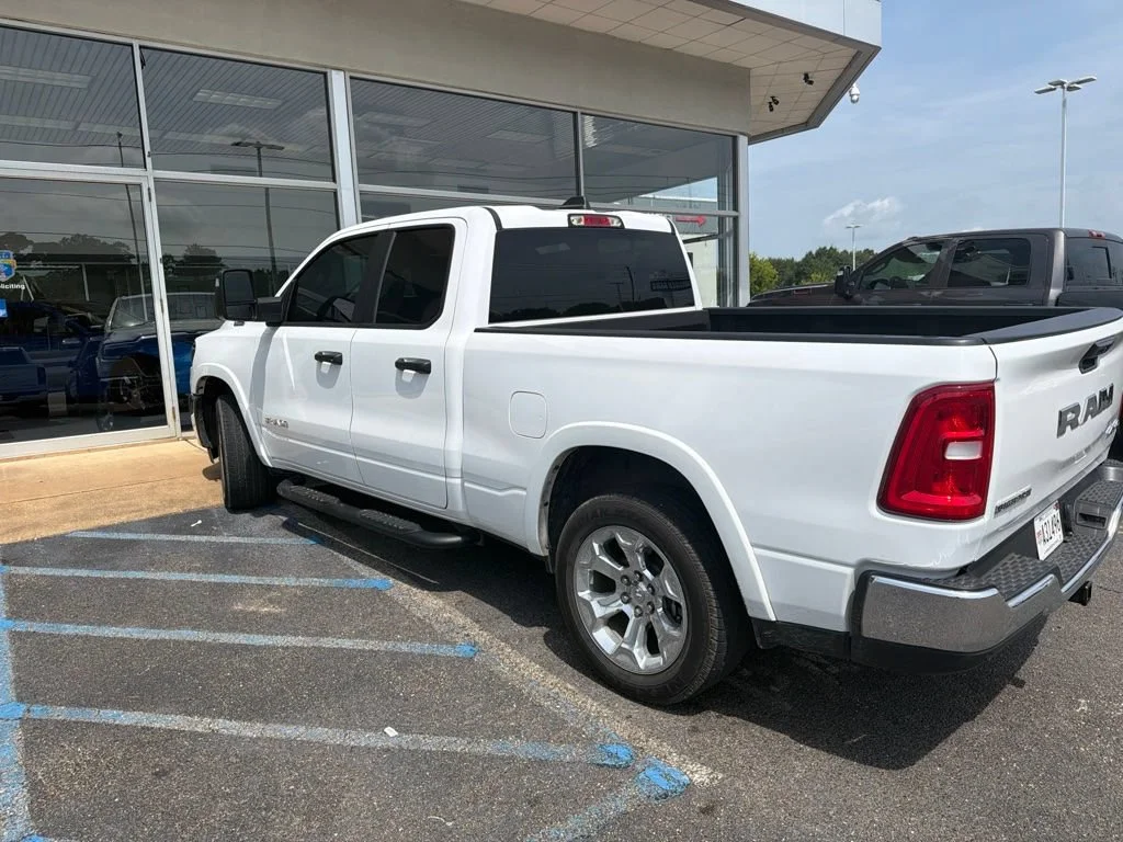 Used 2025 Bright White Clearcoat Ram Big Horn image 3