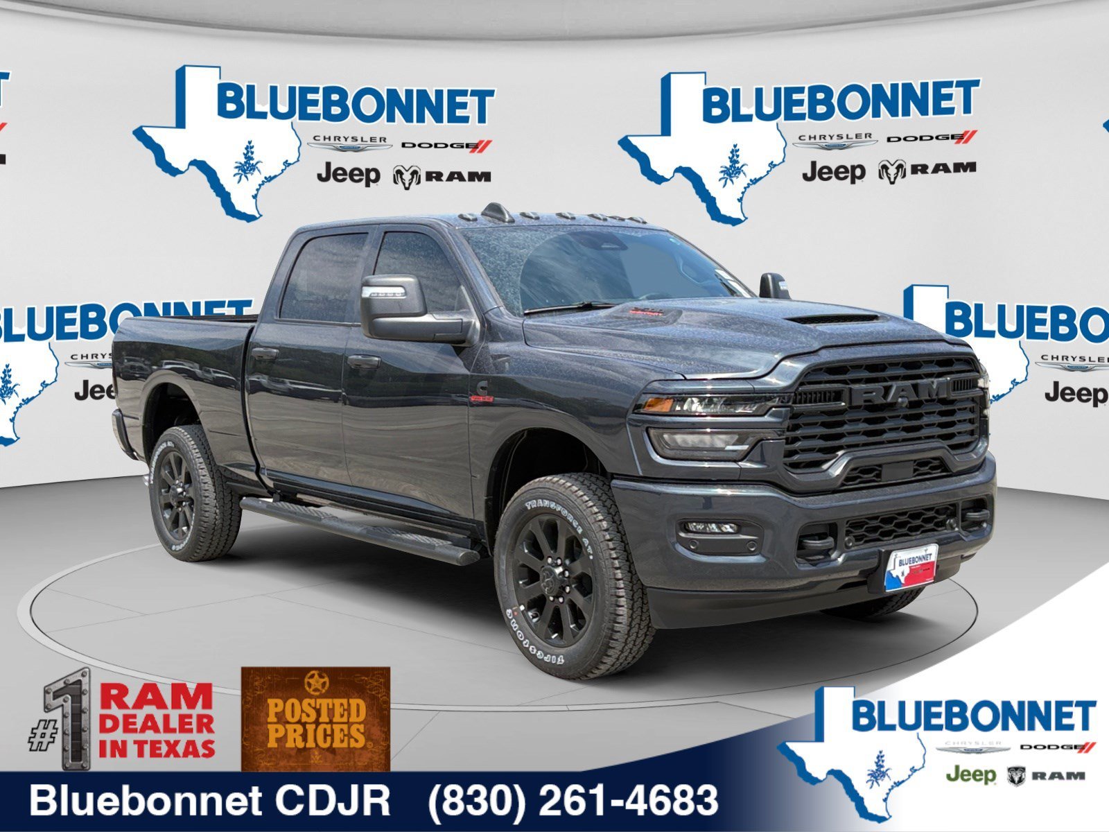 New 2026 Forged Blue Metallic Exterior Paint RAM Black Express image 3