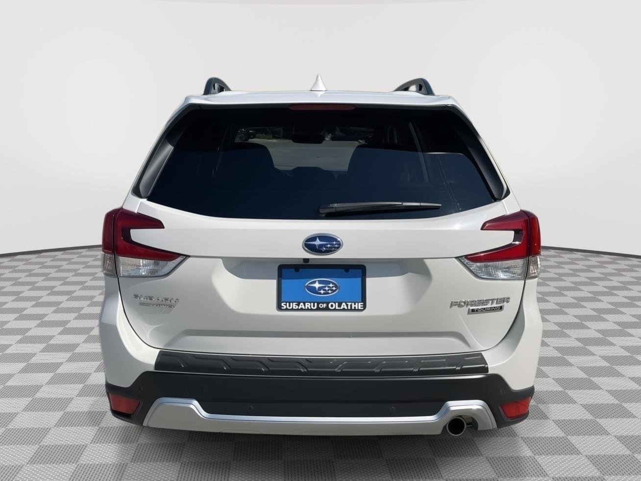 Used 2021 Crystal White Pearl Subaru Touring image 12