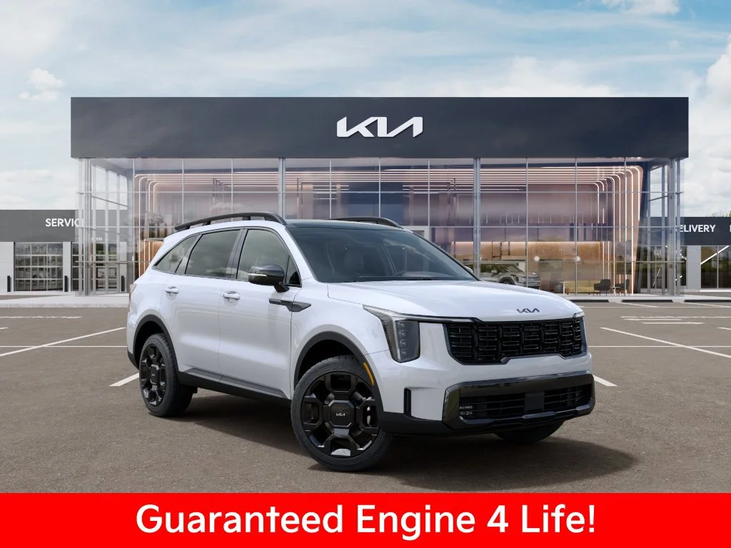 New 2026 Glacial White Pearl Kia X-Line EX AWD image 9
