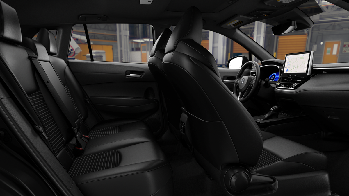 New 2026 Cavalry Blue with Jet Black roof Toyota Hybrid XSE image 21