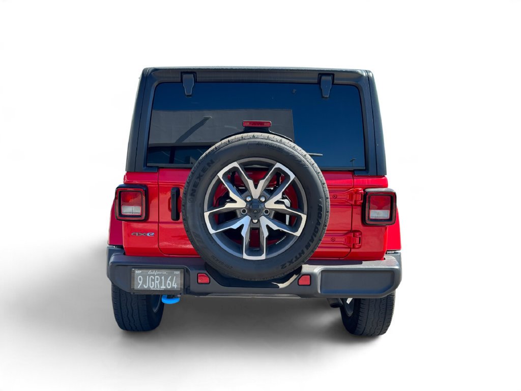 Used 2024 Red Jeep Sport S 4xe image 24