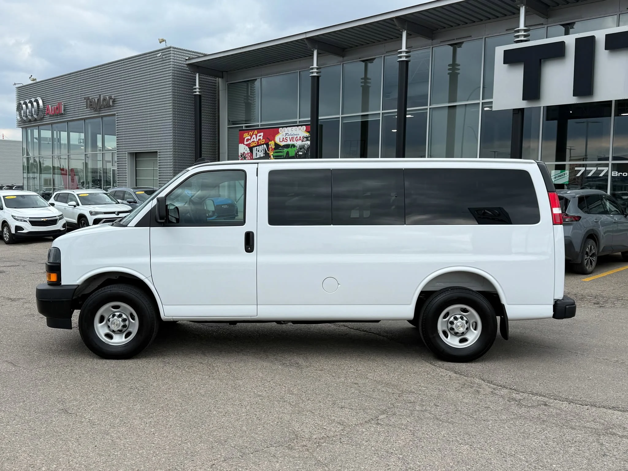 Certified Used 2025 Summit White Chevrolet LS Passenger*12 Pass | 6.6L V8 | Remote Start | Rear Climate | Htd Mirrors | Rubber Lined Flooring image 7