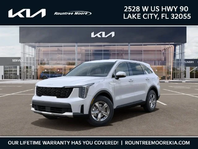 New 2026 Glacial White Pearl Kia LX image 1
