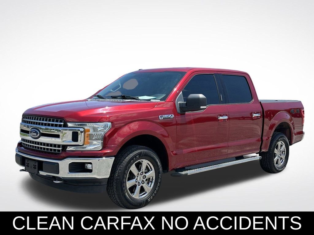 Used 2018 Red Ford XLT image 2