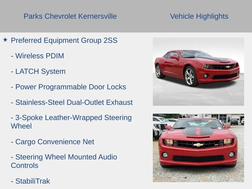 Used 2010 Victory Red Chevrolet 2SS image 16