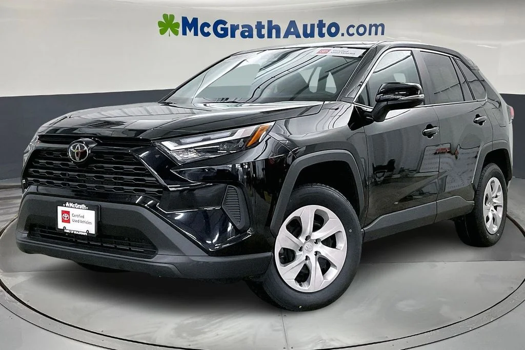 Used 2024 Black Toyota LE image 2
