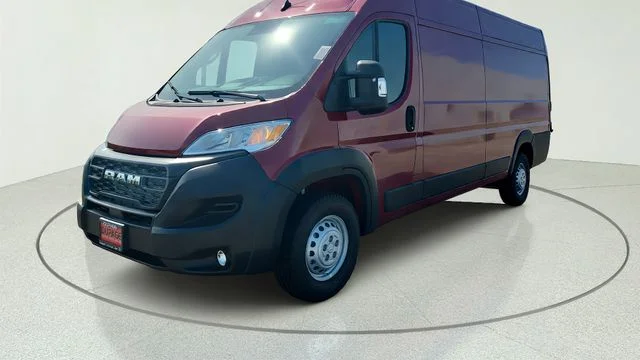 New 2026 Deep Cherry Red Crystal Pearlcoat RAM High Roof image 7
