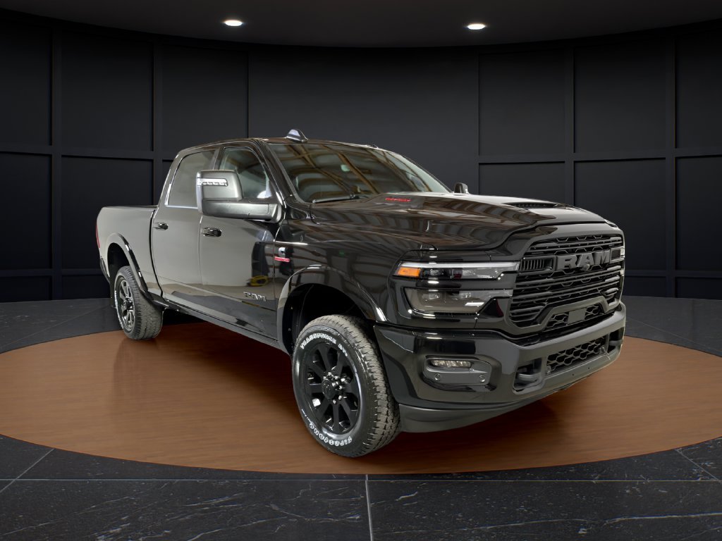New 2027 Diamond Black Crystal Pearl-Coat Exterior Paint RAM Laramie image 7