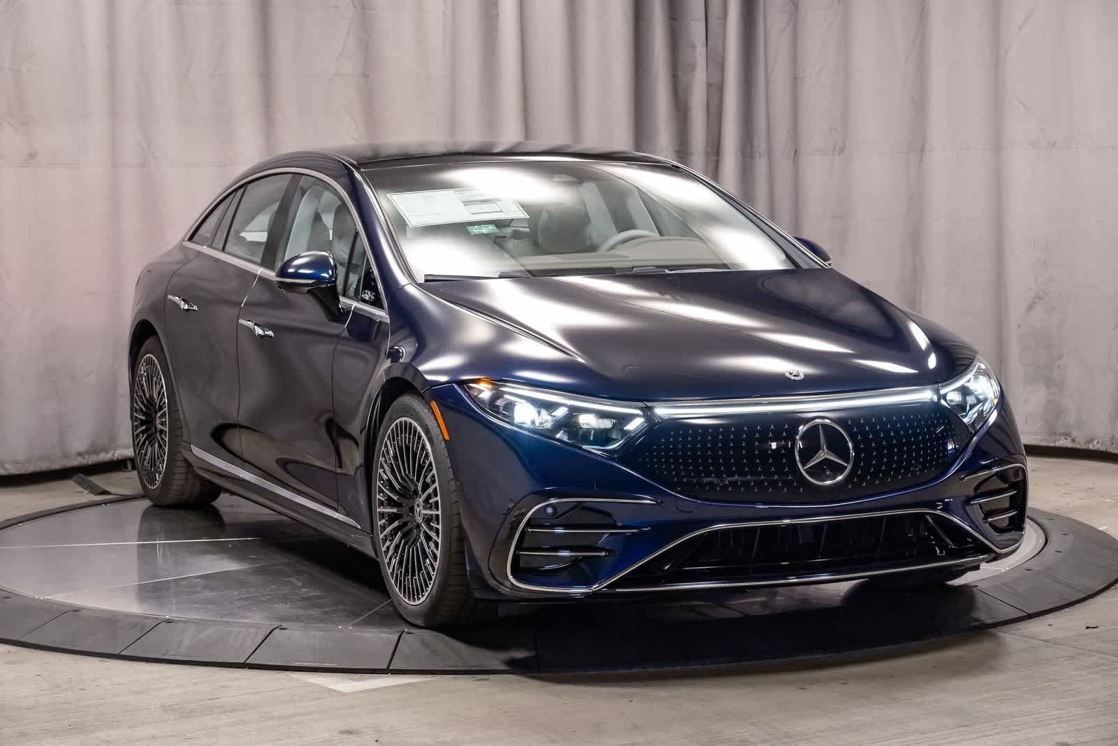 New 2026 Nautical Blue Metallic Mercedes-Benz EQS 450 image 46